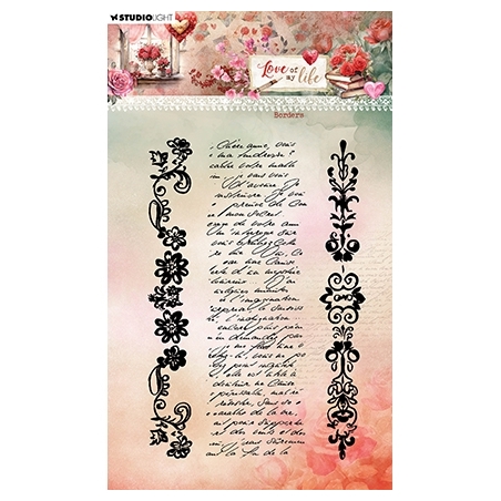 Clearstamp Borders Love of My life Nr.777