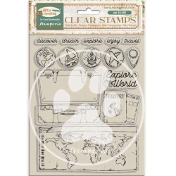 Art of Travelling Clearstamps - Stamperia