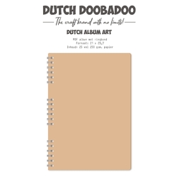 MDF Art Journal Notebook - Dutch Doobadoo