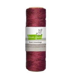 LF3554 - Burgundy Hemp Twine