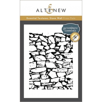 Stone Wall Press Plate/Foil...