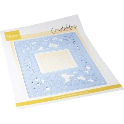 LR0888 - Creatables Rectangle Flowers