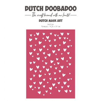 Mask Art Hearts - Dutch...