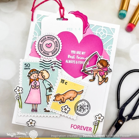 BFF Clearstamps - Waffle Flower