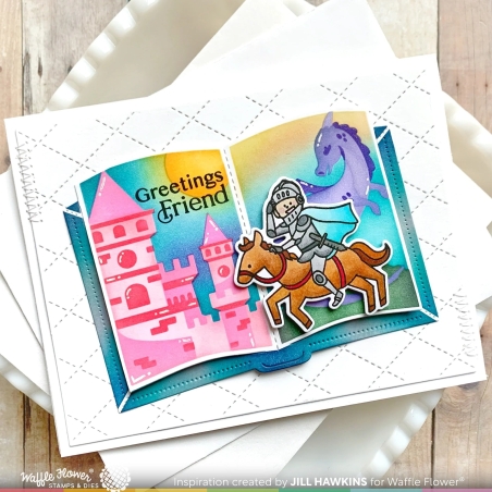 Magical Birthday Combo Stamps & Dies - Waffle Flower