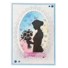 Flower Lady Essentials Silhouette Clearstamp - Studio Light