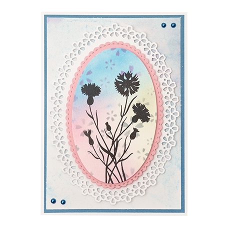 Cornflowers Essentials Silhouette Clearstamp - Studio Light