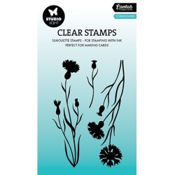 Cornflowers Essentials Silhouette Clearstamp - Studio Light