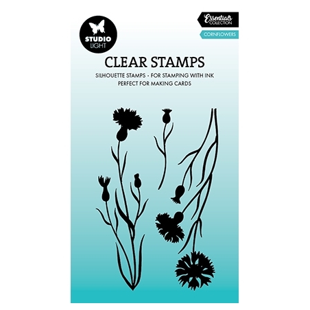 Cornflowers Essentials Silhouette Clearstamp - Studio Light