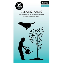 Gardening Essentials Silhouette Clearstamp - Studio Light