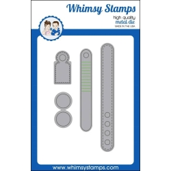 No-See Kinetic Basics Die Set - Whimsy Stamps