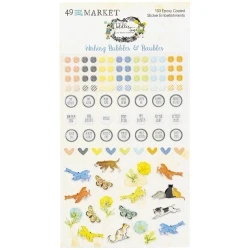 Toddler Time Wishing Bubble Epoxy Stickers - 49 and Market