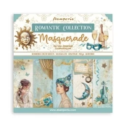 Masquerade 12x12" Paper Pack - Stamperia