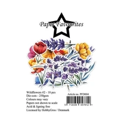 Die-Cuts Wildflowers (218pcs)