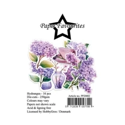 Die-Cuts Hydrangea (16pcs) - Paper Favourites