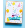 Party Time 3D Embossingfolder and Dies - Memory Box