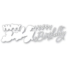 Happy Birthday Celebration Script Die - Memory Box