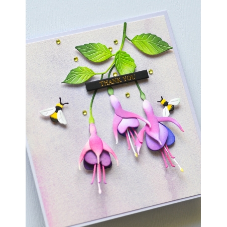 Delicate Fuchsia Trio Die - Memory Box