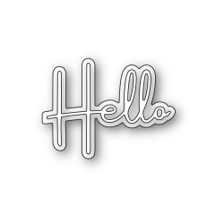 Hello Breezy Script Die - Memory Box