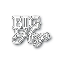 Big Hugs Posh Script Die - Memory Box