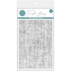 Clearstamps Linen Texture - Craft Consortium