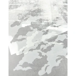 Abstract Clouds Stencil - The Ton Stamps