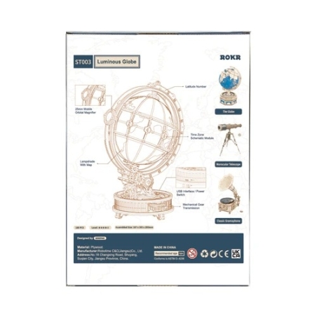 Robotime Luminous Globe