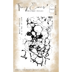 TE034 - Bubbles A7 Clearstamp - Tracy Evans