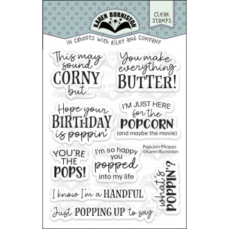 Popcorn Phrases Clearstamp...