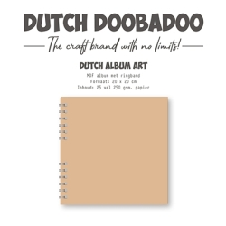 MDF Art Journal - Dutch Doobadoo