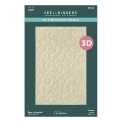 Born to Sparkle 3D Embossingfolder - Spellbinders