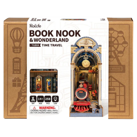 Robotime Book Nook Time Travel