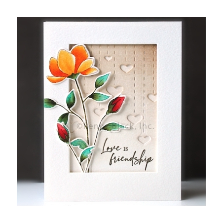 SET Love Blooms Clearstamp - Penny Black