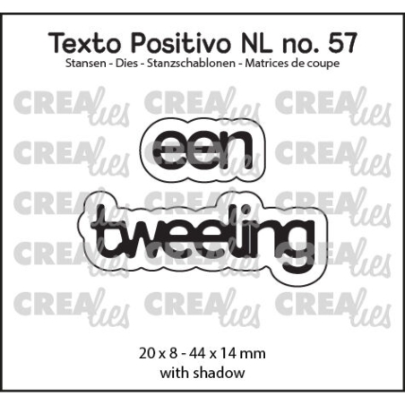 Texto Positivo Stansen No. 57 Een Tweeling - Crealies