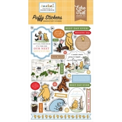 The House At Pooh Corner Puffy Stickers - Echo Park