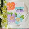 Overlapping Paper Hugs Die-n-stencil - Waffle Flower