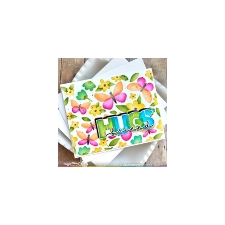 Overlapping Hugs Additions Stamp Set - Waffle Flower