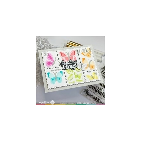 Paper Hug Sentiments Stamp Set - Waffle Flower