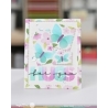 Postage Collage Spring Breeze Stencil - Waffle Flower