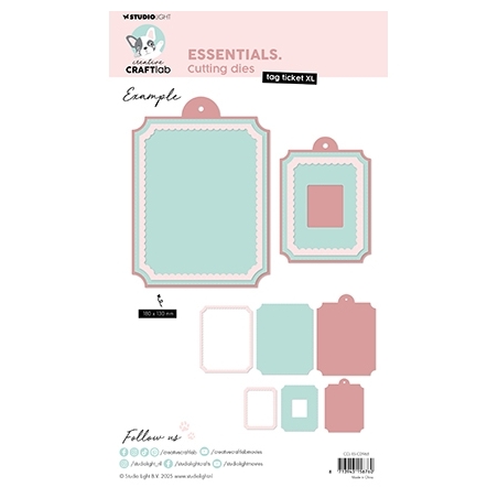 Tag Ticket XL Essentials Nr.965 - Craftlab