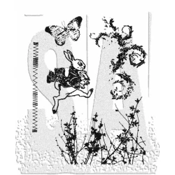 CMS084 - Spring Sprung Tim Holtz Cling Stamps