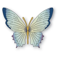 Blue River Butterfly - Memory Box