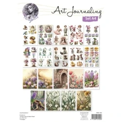 Art Journaling Set A4 Nr. 2 - Voorjaar Fairybells