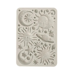 Sun and Moon A5 Silicon Mould - Stamperia