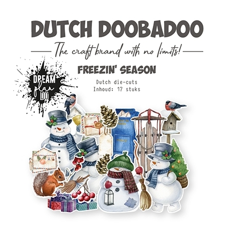 Die-cuts Freezin Season - Dutch Doobadoo