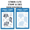 SET Stinkin Cute Dies & Stamps - Whimsy Stamps