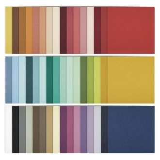 The Full 48 12x12" ColorWheel Cardstock Pack (48 shades) - Spellbinders