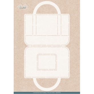 Stencil A4 - Card Deco Essentials - Tulip Handbag