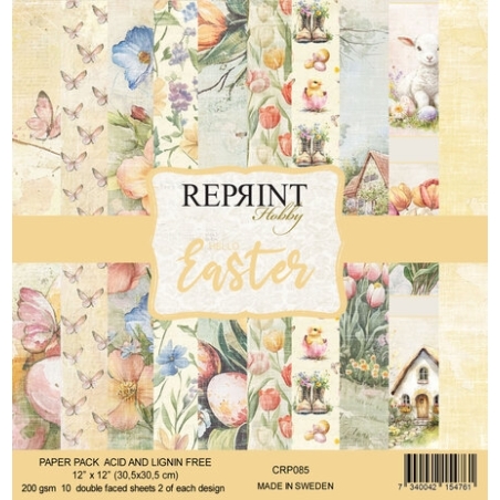 Hello Easter 12x12" Paper Pack - Reprint