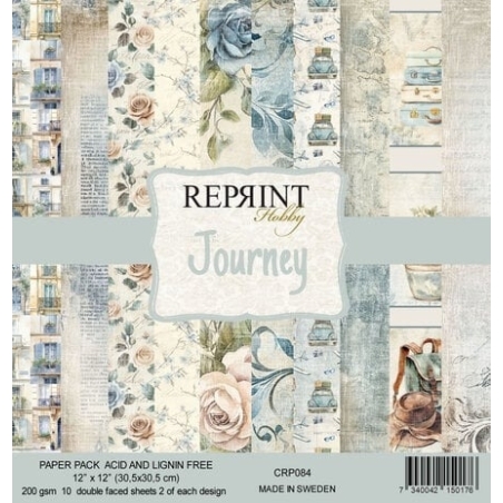 Journey 12x12" Paper Pack - Reprint